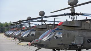 Zemunik: Predstavljena Eskadrila helikoptera OH-58D Kiowa Warrior