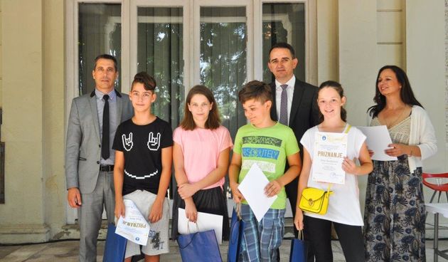 Zamjenik župana primio nagrađene učenike