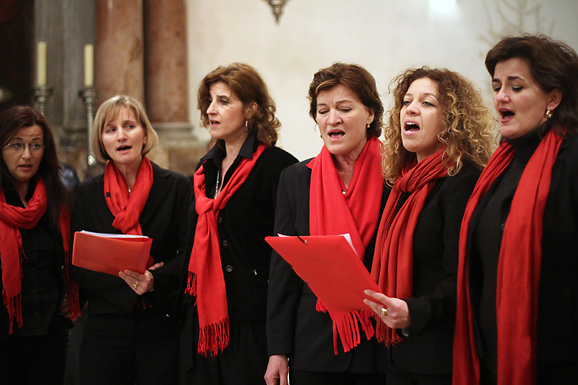 Božićni klapski koncert u crkvi Sv. Frane (foto:Saša Čuka)