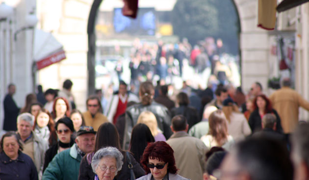 Đir po gradu 17. ožujka 2010., ljudi, ulica, Zadrani (Foto: Saša Čuka)