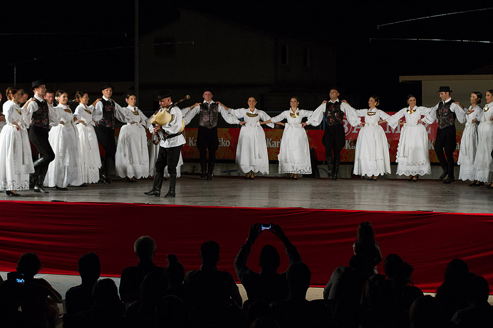 Bibinje: Nastup ansambla Lado, foto: Leo Banić