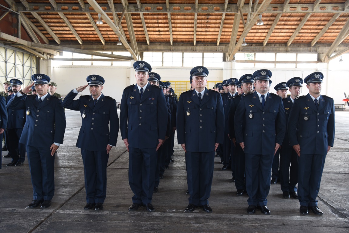 Primopredaja dužnosti zapovjednika 93. zrakoplovne baze HRZ i PZO