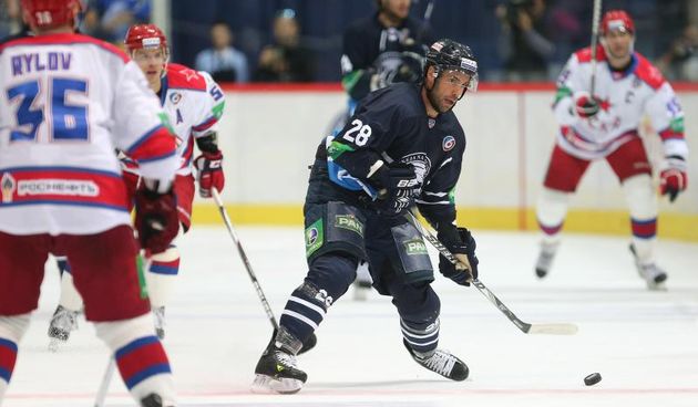 Dom sportova, Zagreb – 1. kolo kontinentalne hokejaske lige, KHL Medvescak – CSKA Moskva. Alan Letang. Photo: Igor Kralj/PIXSELL