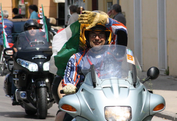 Karusel bikera na Branimirovoj obali u Zadru, Foto: Mladen Malik