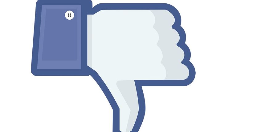 Facebook “dislike” botun Facebook “dislike” botun