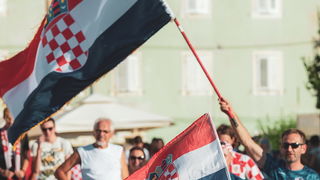 Zadar priredio čudesan doček svojim Vatrenim herojima (1)