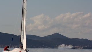 Sukosan: U uvali Zlatna luka odrzan je prvi dan dan Match Race regate, Foto: Mladen Malik