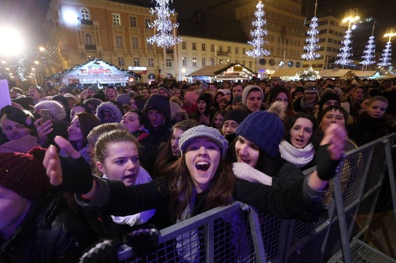 Humanitarni koncert Želim život na Trgu bana Josipa Jelačića