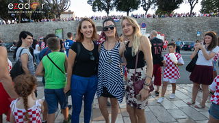 Veličanstven doček četvorice zadarskih Vatrenih