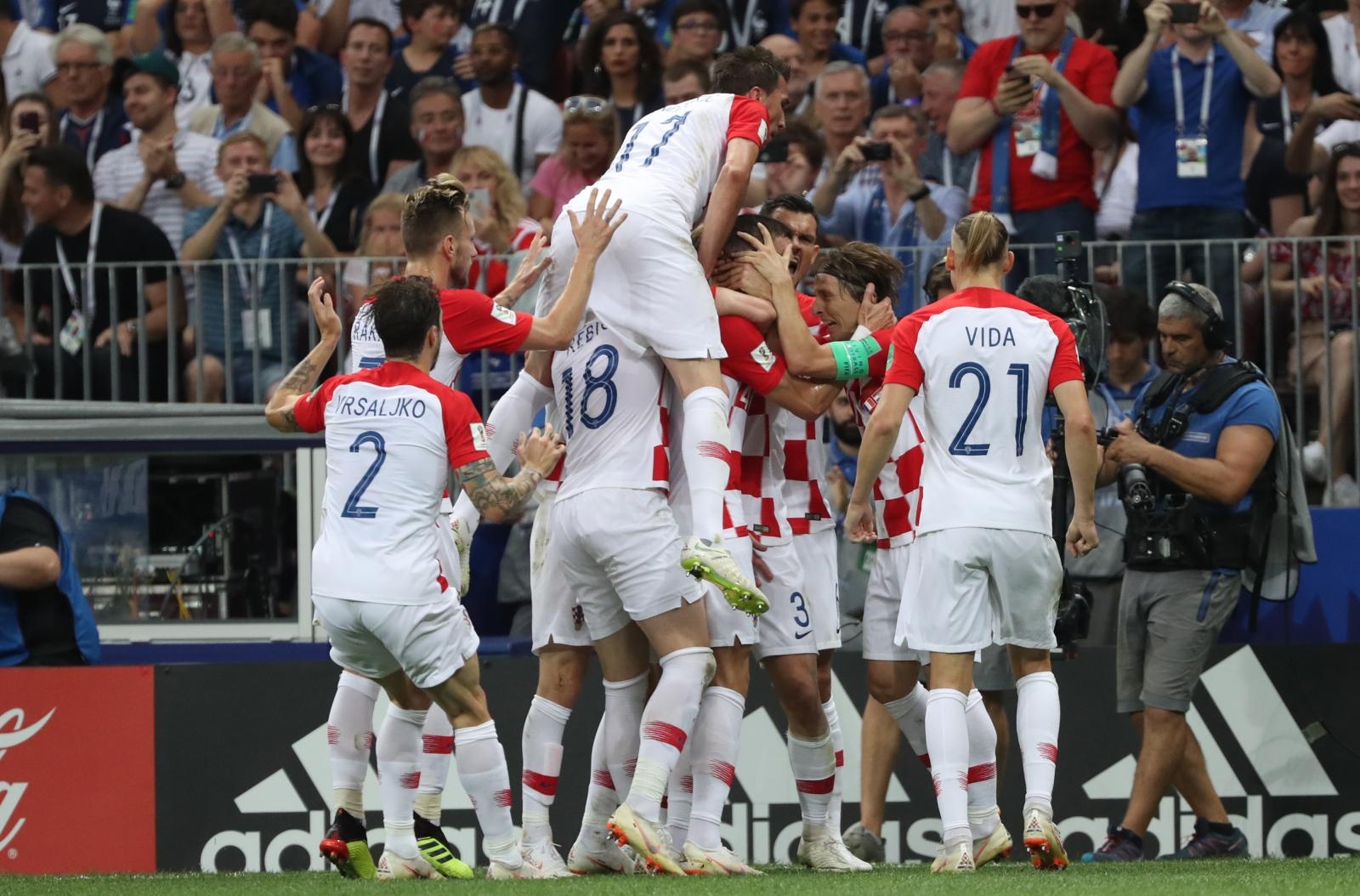 Svjetsko nogometno prvenstvo 2018., finale, Hrvatska – Francuska