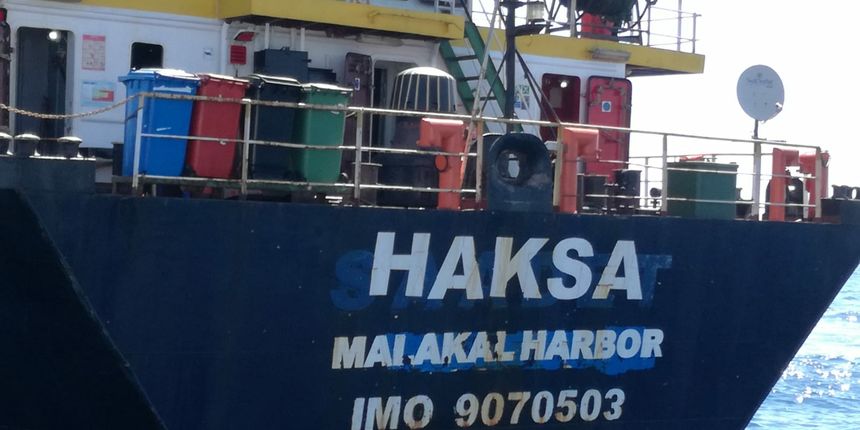 Havarija turskog teretnog broda kod Jabuke