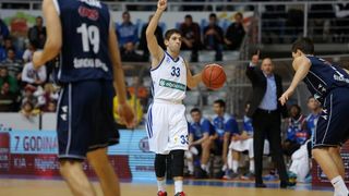 Dvorana Kresimira Cosica, Zadar – ABA liga, 10. kolo, KK Zadar – HKK Siroki 77-69. Photo: Filip Brala/PIXSELL Dvorana Kresimira Cosica, Zadar – ABA liga, 10. kolo, KK Zadar – HKK Siroki 77-69. Photo: Filip Brala/PIXSELL