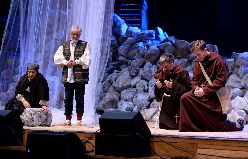 U koncertnoj dvorani Vatroslav Lisinski odrzana je premijera mjuzikla Mirakul. Photo: Marko Lukunic/PIXSELL U koncertnoj dvorani Vatroslav Lisinski odrzana je premijera mjuzikla Mirakul. Photo: Marko Lukunic/PIXSELL