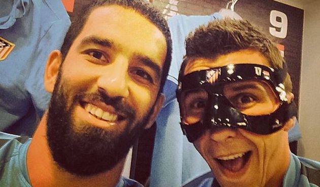 Arda Turan i Mario Mandžukić, foto: Instagram