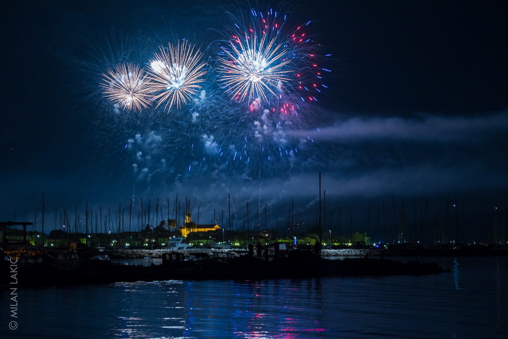 Biogradska noć 2017: Spektakularni vatromet Biogradska noć 2017: Spektakularni vatromet