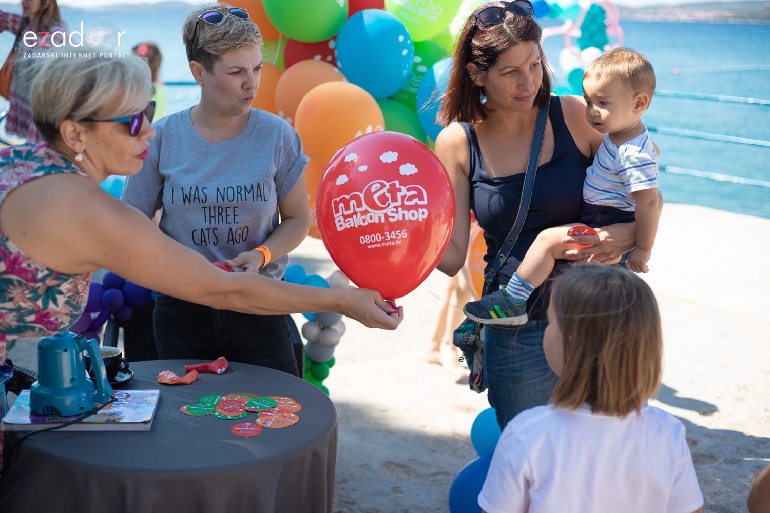 Meta feštica od balona i Ballon Jump