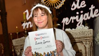 Sakrament Prve pričesti u katedrali sv. Stošije, foto- Iva Perinčić