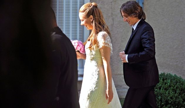 Luka i Vanja Modrić ( foto Cropix)