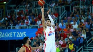08.09.2015., Arena Zagreb, Zagreb – EuroBasket 2015., skupina C, 03. kolo, Hrvatska – Makedonija. Foto: PIXSELL 08.09.2015., Arena Zagreb, Zagreb – EuroBasket 2015., skupina C, 03. kolo, Hrvatska – Makedonija. Foto: PIXSELL