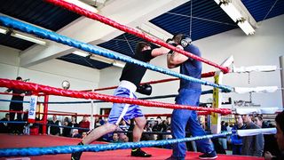 Dvorana BK Diabolik: Sparing zadarskih boksačkih klubova, foto: Iva Perinčić