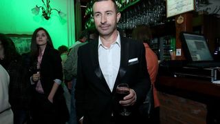 U restoranu Gladne oci Sinisa Vuco proslavio je rodjendan i predstavio spot za pjesmu Bec u kojoj glumi Nives Celzijus. Mladen Burnac. Photo: Igor Kralj/PIXSELL U restoranu Gladne oci Sinisa Vuco proslavio je rodjendan i predstavio spot za pjesmu Bec u kojoj glumi Nives Celzijus. Mladen Burnac. Photo: Igor Kralj/PIXSELL