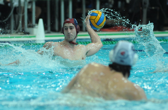 Zadar, 101211
Bazen na Visnjiku.
Utakmica polufinala kupa Hrvatske izmedju VK Primorje i VK Jug.
Na slici: detalj iz igre
Foto: Luka Gerlanc / CROPIX