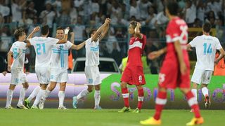 Stadion Kantrida, Rijeka – Prva utakmica 4. pretkola Europske lige, HNK Rijeka – VfB Stuttgart. Photo: Igor Kralj/PIXSELL Stadion Kantrida, Rijeka – Prva utakmica 4. pretkola Europske lige, HNK Rijeka – VfB Stuttgart. Photo: Igor Kralj/PIXSELL