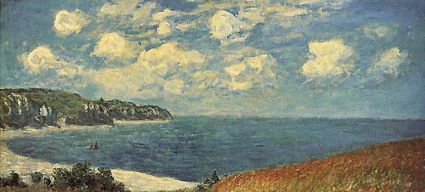 Platno Claudea Moneta “Plaža u Pourvilleu” (Foto: abreugallery.com) Platno Claudea Moneta “Plaža u Pourvilleu” (Foto: abreugallery.com)