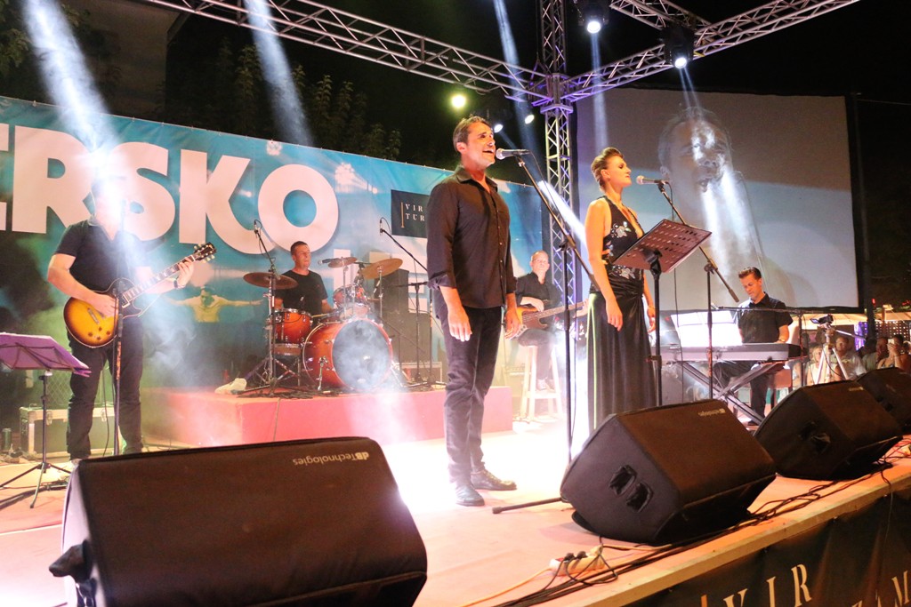 Večer arija i šansona na Viru: Đani & Nera