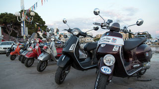 Vespa World Days 2015: Prve vespe stigle u Biograd, foto: Vinko Pešić