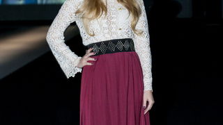 Zagreb, 191012.
U shopping centru Westgate od 18.-20.10. odrzava se modna revija Cro A Porter.
Na fotografiji: Ecija Ivusic.
Foto: Neja Markicevic / CROPIX