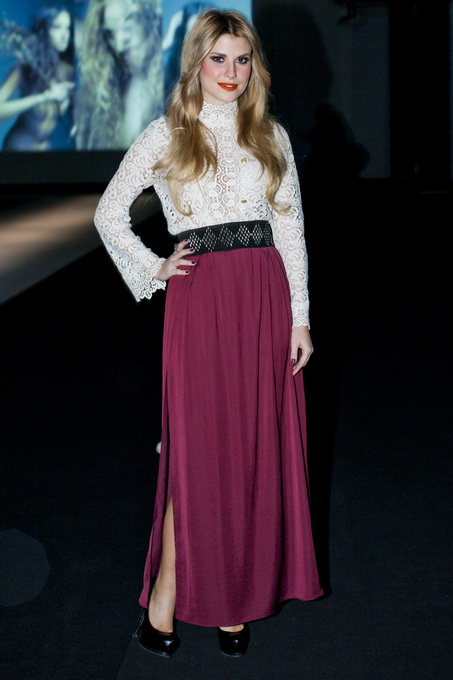 Zagreb, 191012.
U shopping centru Westgate od 18.-20.10. odrzava se modna revija Cro A Porter.
Na fotografiji: Ecija Ivusic.
Foto: Neja Markicevic / CROPIX