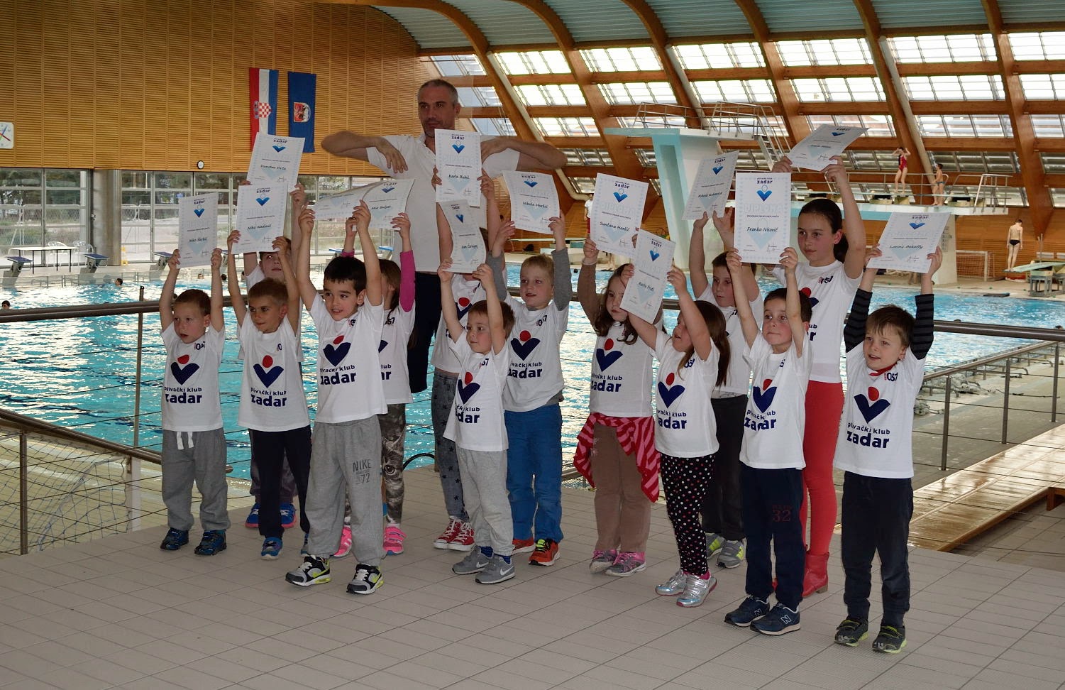U Plivačkom klubu Zadar završen još jedan tečaj obuke neplivača