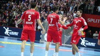 Spaladium Arena, Split – Europsko rukometno prvenstvo, skupina A, 1. kolo, Hrvatska – Srbija 32-22. Spaladium Arena, Split – Europsko rukometno prvenstvo, skupina A, 1. kolo, Hrvatska – Srbija 32-22.