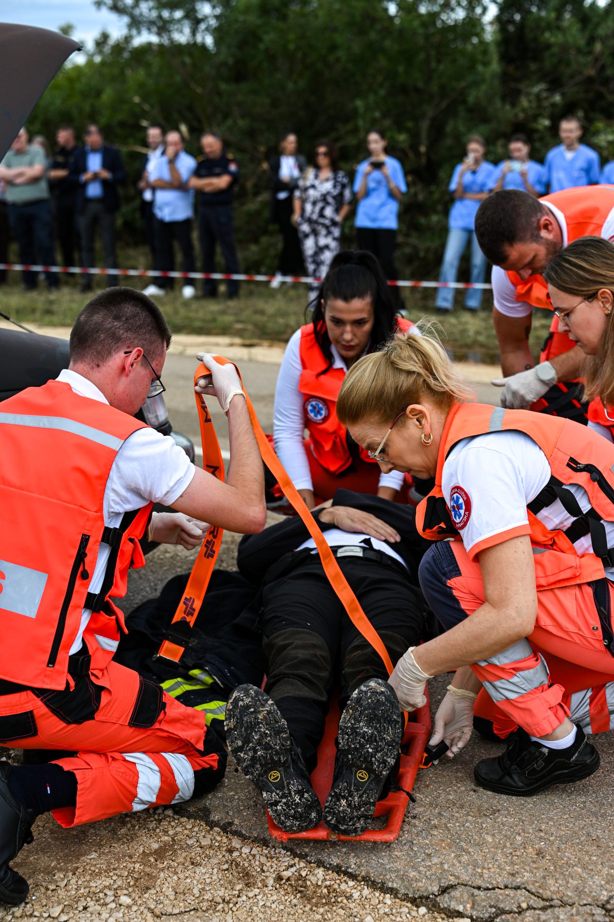 U Debeljaku održana pokazna vježba spašavanja u prometu U Debeljaku održana pokazna vježba spašavanja u prometu