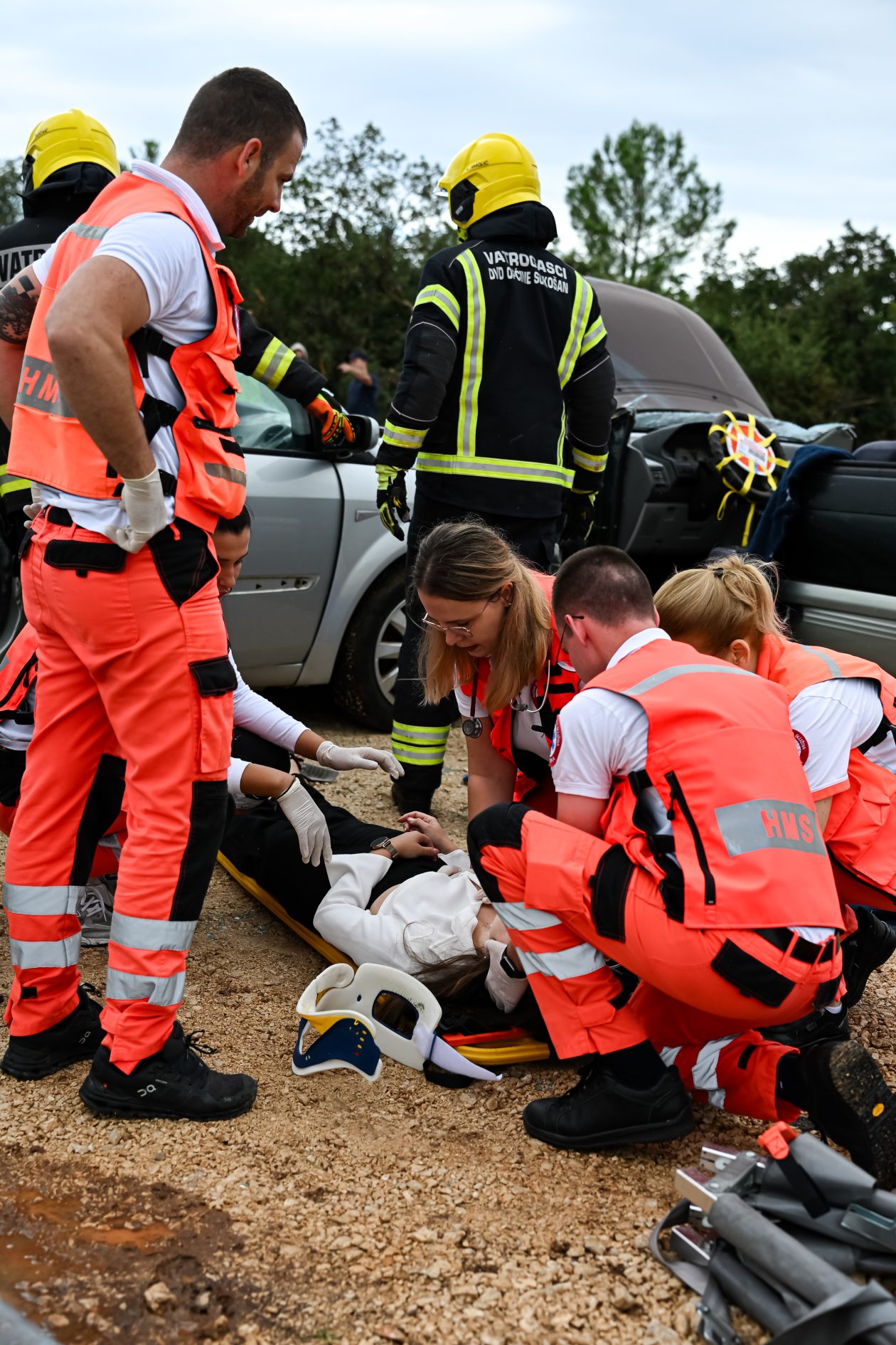 U Debeljaku održana pokazna vježba spašavanja u prometu U Debeljaku održana pokazna vježba spašavanja u prometu