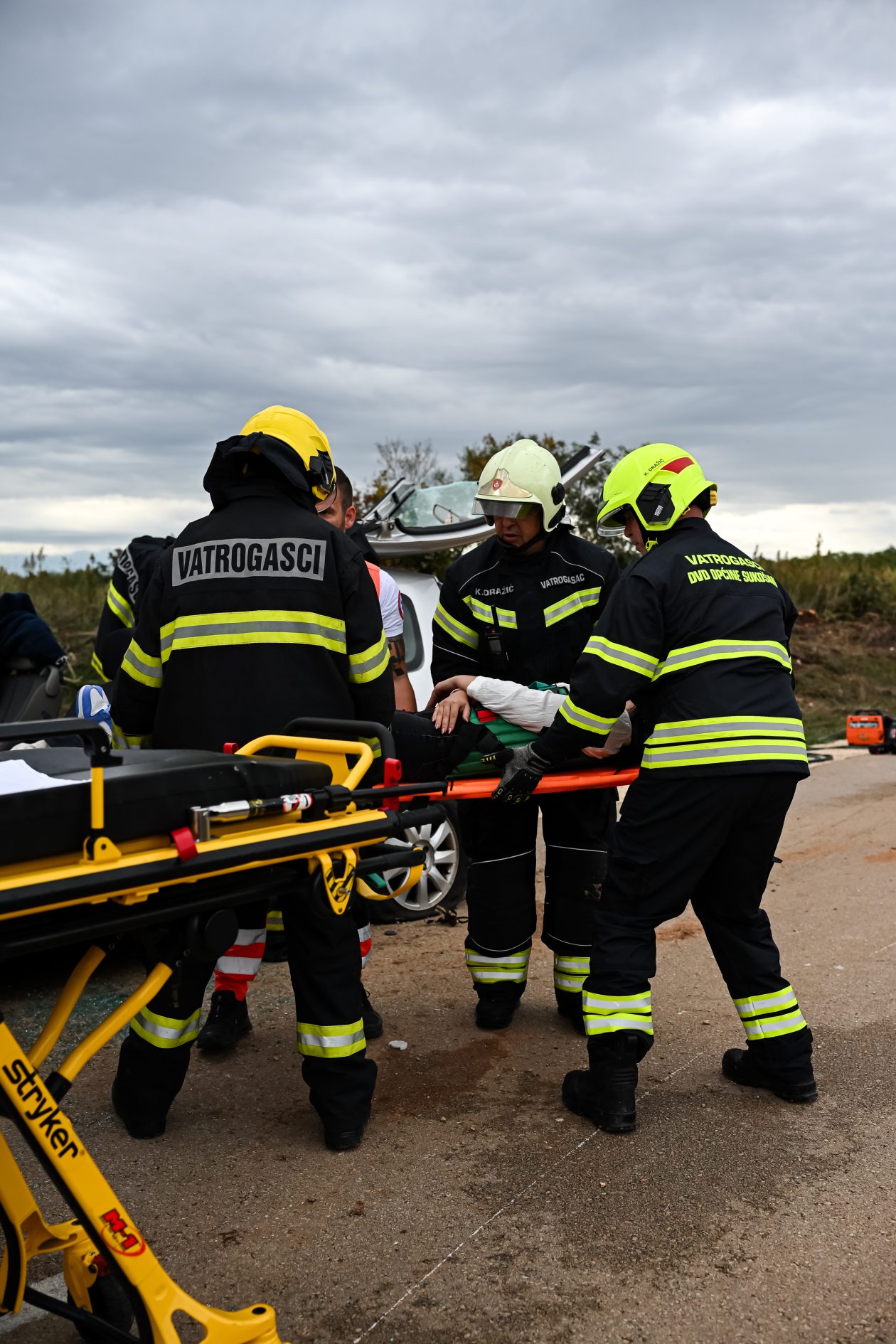 U Debeljaku održana pokazna vježba spašavanja u prometu U Debeljaku održana pokazna vježba spašavanja u prometu