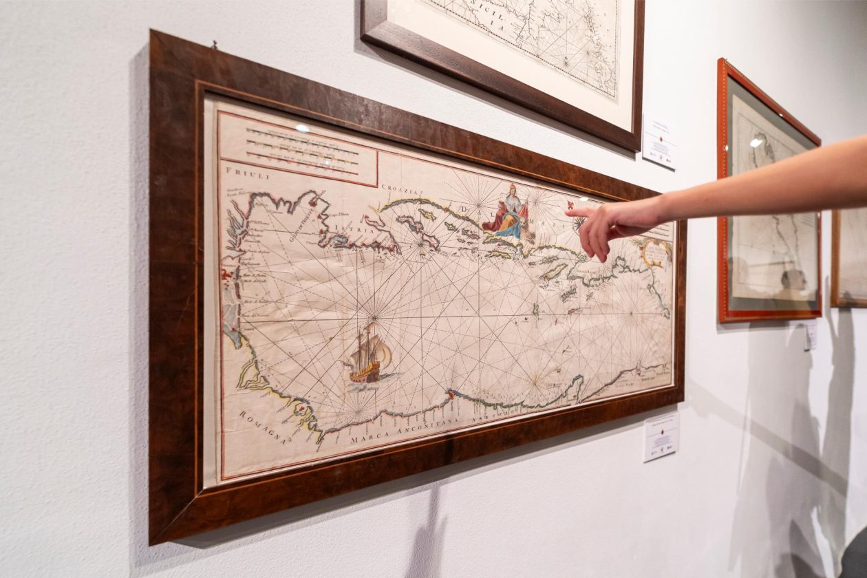Otvorena izložba starih pomorskih karata Jadrana