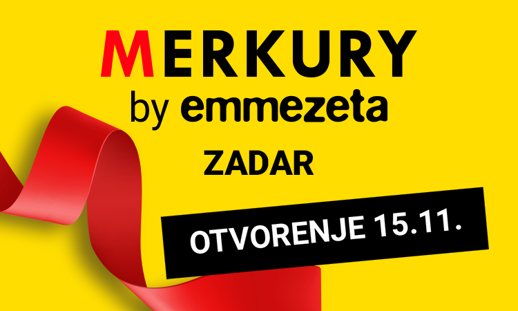 Otvaramo novu trgovinu Merkury u Zadru