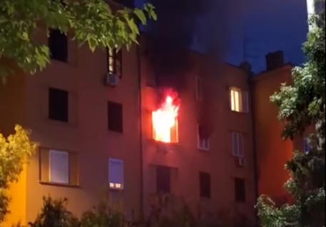 požar u stanu na relji