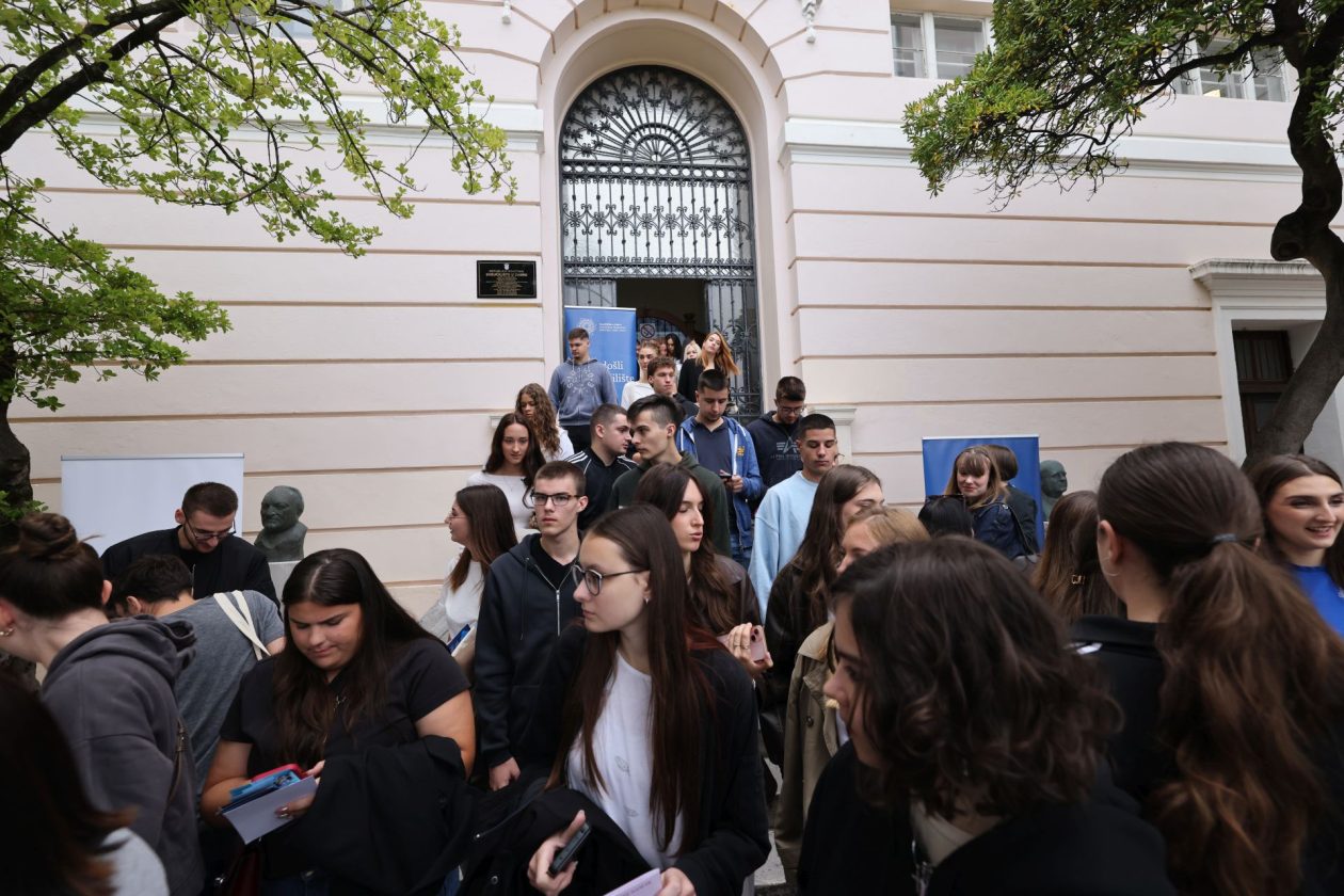 Prijem studenata prve godine na Sveučilištu u Zadru