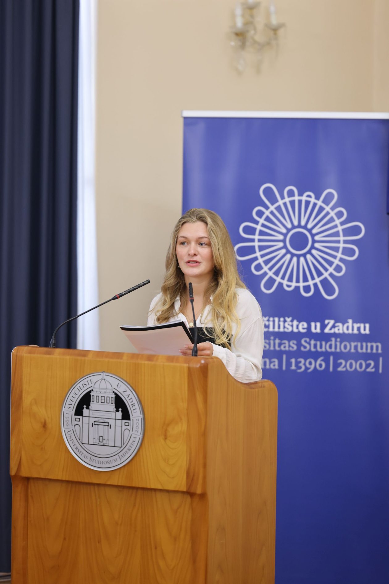 Prijem studenata prve godine na Sveučilištu u Zadru