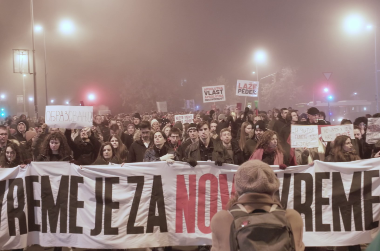 prosvjedi srbija studenti